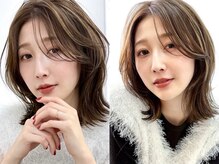 ユラギフロムユイマァル 水島店(YURAGI from YUIMARL)の雰囲気（上品な脱白髪染め大人ハイライトで白髪ぼかしを実現します♪）