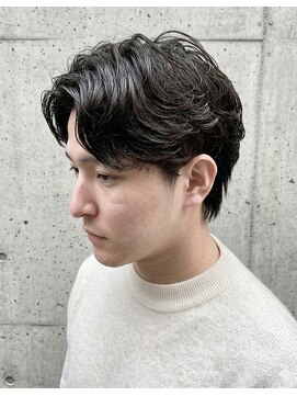 オールデイハローズ(ALL DAY HELLO'S) メンズナチュラル色気の大人センターパート♯32京都河原町