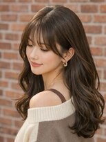 ルシード スタイル リコット(Lucido Style Ricotto)&nbsp;くびれカールくびれロング韓国顔周りレイヤーカット小顔UP