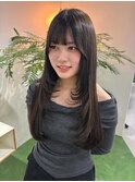 アッシュベージュ/レイヤーカット