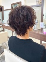 ナオシ 田原台店(nao c)&nbsp;柔らか質感×無造作ショートパーマ【四條畷市】