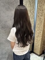 アールトゥーヘアー(art To Hair)&nbsp;アッシュブラウン/ロング/ツヤカラー