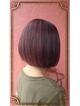 シュシュ ヘアー(chou chou hair) 秋色マルサラカラー