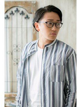 モッズヘア メン 上尾東口店(mod's hair men) ≪mod's men≫トレンド！七三ウェットショートg