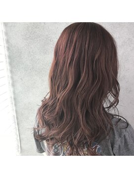 ヘアサロンM 新宿 シアーピンク☆