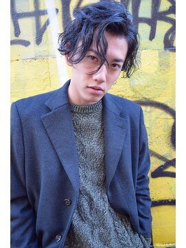 ヘアーワークス ヘルム 渋谷店(HAIR WORKS HELM) [HELM渋谷]クセ毛風パーマ