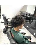 ツイストスパイラルパーマ×マッシュ