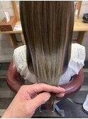 ツヤ髪ストレート!髪質改善トリートメント