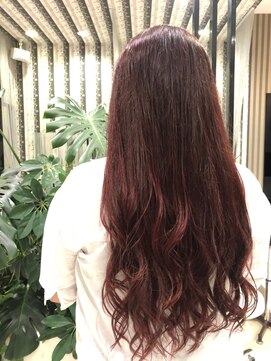 アース 前橋店(HAIR&MAKE EARTH) レッドカラー