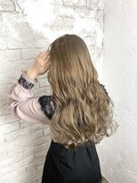 プライズ アイリス 池袋東口店(prize Iris)&nbsp;ハイトーンミルクティーグレージュオルチャンロング逝けば