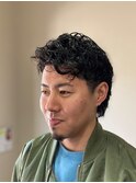 ツーブロックパーマスタイル/