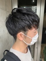 セットが簡単◎首元すっきりメンズヘア