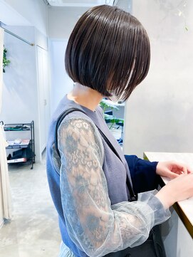 レトン 銀座(leton) ブリーチ/フェイスフレーミング/インナーカラー/ボブ