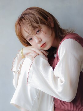 アイティー バイ アルバム 浦和店(IT by ALBUM) ウルフレイヤー_外ハネボブセクションカラー_69024