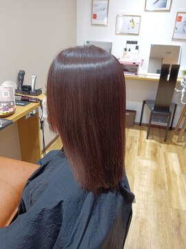 カラールームココ(color room COCO) newメニュー☆艶髪オイルストレートTr