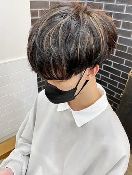 ネオリーブ クーロ メゾン 横浜(Neolive curro Maison) ニュアンスパーマ×ツイストスパイラルパーマ[メンズ]