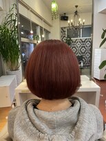 ヘアーアンドスパ アン コントゥール(hair&spa an contour)&nbsp;コロンとかわいいアンティークレッド