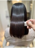 30代40代からミセスまでつやと潤いストレート美髪で若見えロング