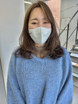 ヘアー アイス 御器所本店(HAIR ICI) 抜け感♪ハイライトショートカットグレージュウルフカット