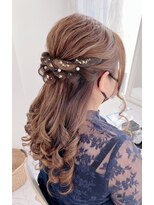 アマレット 東京駅八重洲店(amaretto) ラグジュアリーハーフアップ