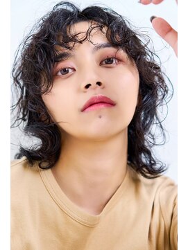 ユニックス モザイクモール港北店(UNIX) 【UNIX港北店】ウルフボブ×プードルパーマ#ジェンダーレス