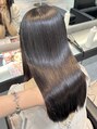 クーラアオヤマ(Cura Aoyama)&nbsp;縮毛矯正も得意です。癖でお悩みの方是非お任せください。