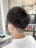 【メンズ限定】メンズカット+プチスパ 6500円　　マッサージ5分