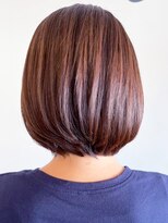 レポヘアー(Repos hair)&nbsp;透明感♪20代30代40代髪質改善カラー内巻きショートボブ小顔艶感