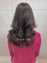 ヘアースタジオ シーオーイー(hair studio C-O-E) 骨格似合わせカット+透け感マロカラー