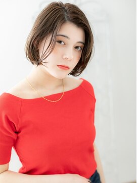 ヘアスタジオ ガロウ(hair stuido garou) 黒髪/グレーベージュ/レイヤーロング/前髪パーマ/盛岡5