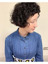 ナループロア ハチ(Nalu pu loa hachi)&nbsp;ボブパーマ/黒髪パーマ/切りっぱなしボブ/ショートボブ