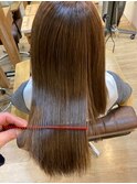お客様髪質改善データ899（ウォームブラウン）