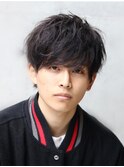ジェンダーレスマッシュショートウルフ