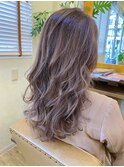 ☆フェミニンロング☆オリ-ブベージュ