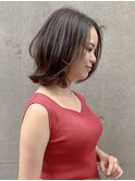 ひし形　外はね　ミディアムボブ【銀座/有楽町】30代40代50代