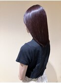 ピンクブラウン　レイヤースタイル