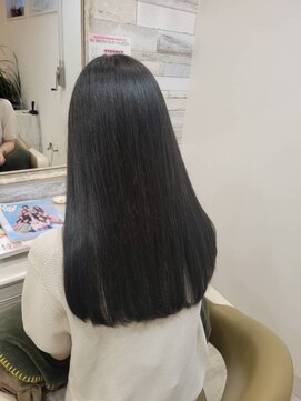 フゥカ 売市店(fuka) オリーブブラウン×ツヤカラー×八戸美容室