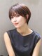 ヘアーズ ベリー 阪神御影店(hairs BERRY)の写真/カットで決まるスタイル作り☆クセを活かし、自然なフォルムで仕上げる、ラクチンショートスタイル♪