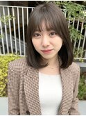 ロングボブ　10代20代30代◎小顔 ワンカール 髪質改善 韓国 新宿