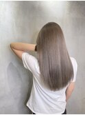 髪質改善ハイトーンカラーレイヤーカット