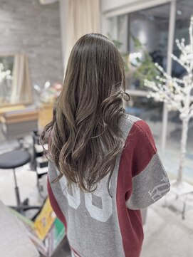 フォッコ(FOCCO) *ブリーチあり柔らかolive beige*