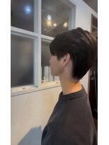 コハク(COHAQ BEAUTY AND RESORT)&nbsp;メンズ/マッシュウルフ/センターパートウルフ/センターパート