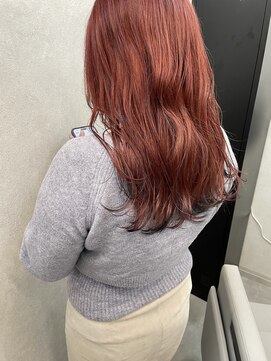 サイ 清澄白河(sigh) コーラルピンク、裾ブラックver