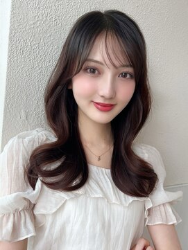 アフロート ディル(AFLOAT D'L) セミロング韓国ヘアレイヤーカットくびれヘアフェミニンロング