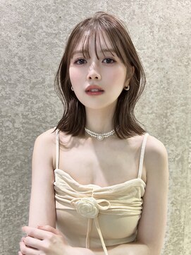 グロー 大宮(GLROW) 前髪顔まわりボブレイヤーボブ顔まわり縮毛矯正haruhi