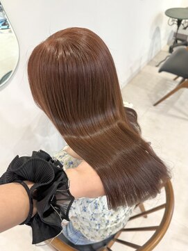 アモレット 天文館店(amoretto) orange brown.