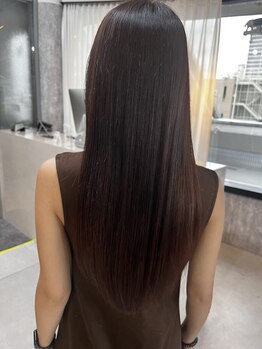 タイドヘアー 高槻2号店(TIDE HAIR)の写真/【高槻駅徒歩3分】お客様一人ひとりの理想に合わせたメニュー提案で潤いに満ちた指通りの良い仕上がりに♪
