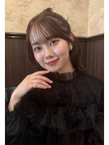 ロンド 銀座(Lond)&nbsp;◆ くびれヘア/アプリコットオレンジ/ハイライトカラー/ボブ62