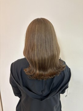 シュガー 仙台宮城野区(&Sugar) ～ミルクティーベージュ～ブリーチカラー