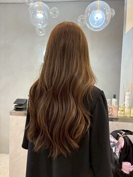 ジーナ 札幌大通(Zina) 美髪*ブリーチなしダブルカラー*ハイトーンブロンド*髪質改善